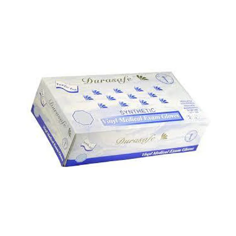 Durasafe - Vinyl Exam Gloves, Powder Free - Box