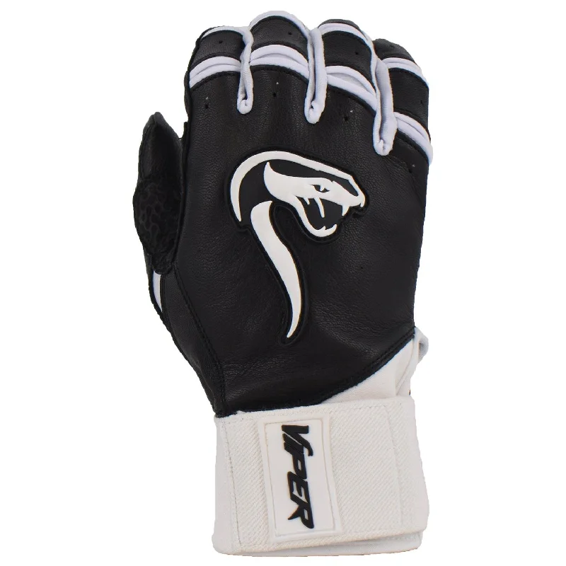 Grindstone Long Cuff Batting Glove - Black/White