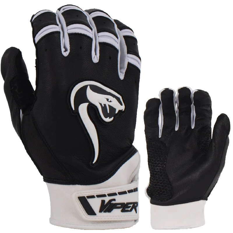 Grindstone Short Cuff Batting Glove - Black/White