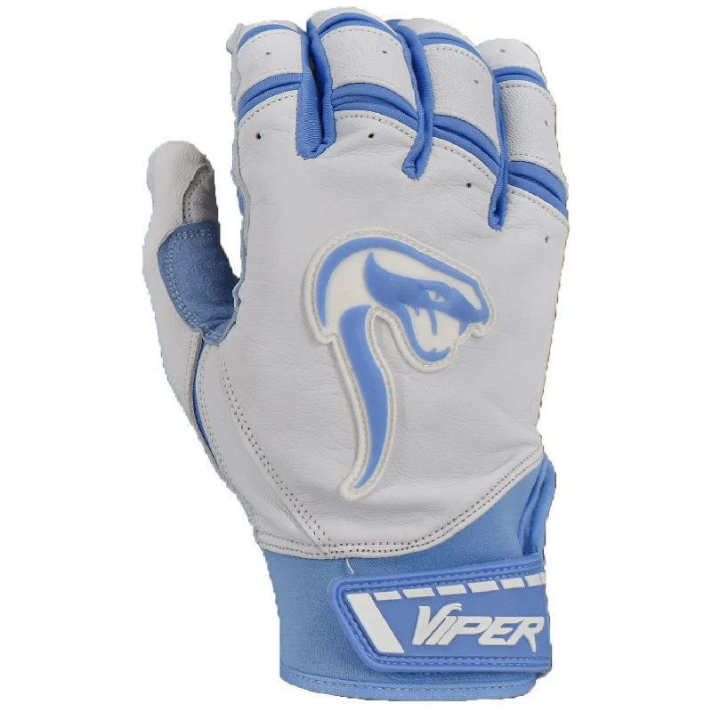 Grindstone Short Cuff Batting Glove - White/Carolina