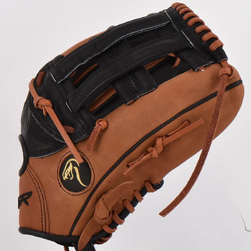 Viper Japanese Kip Leather Slowpitch Softball Fielding Glove â€“ Brown/Black