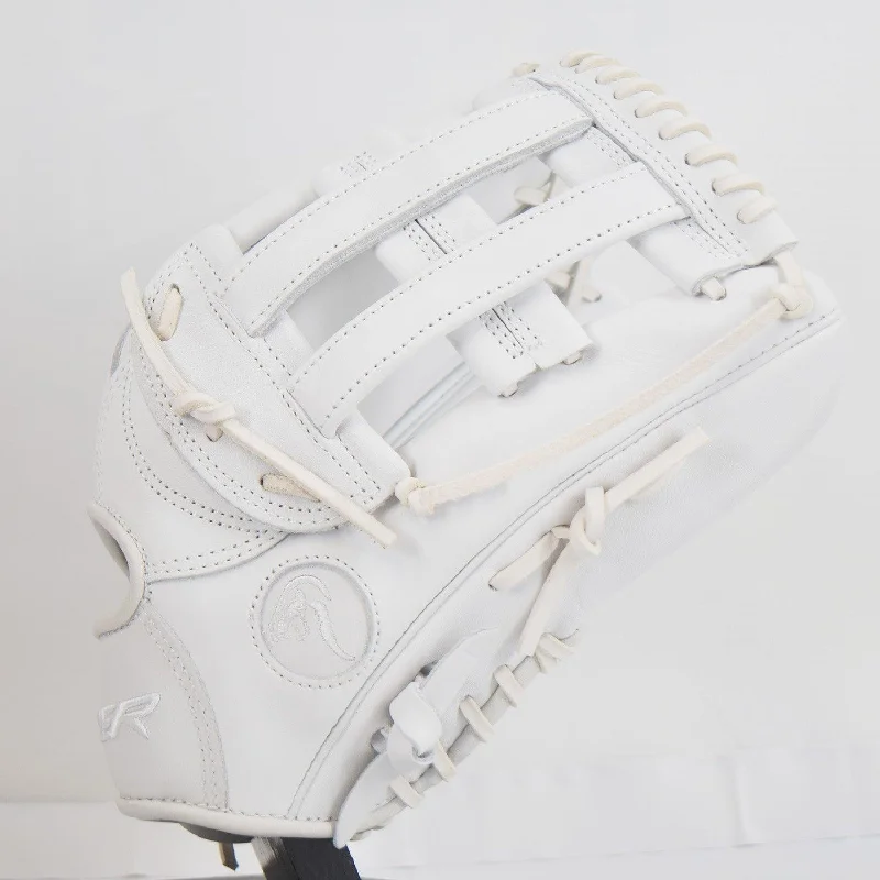 Viper Japanese Kip Leather Slowpitch Softball Fielding Glove  Whiteout