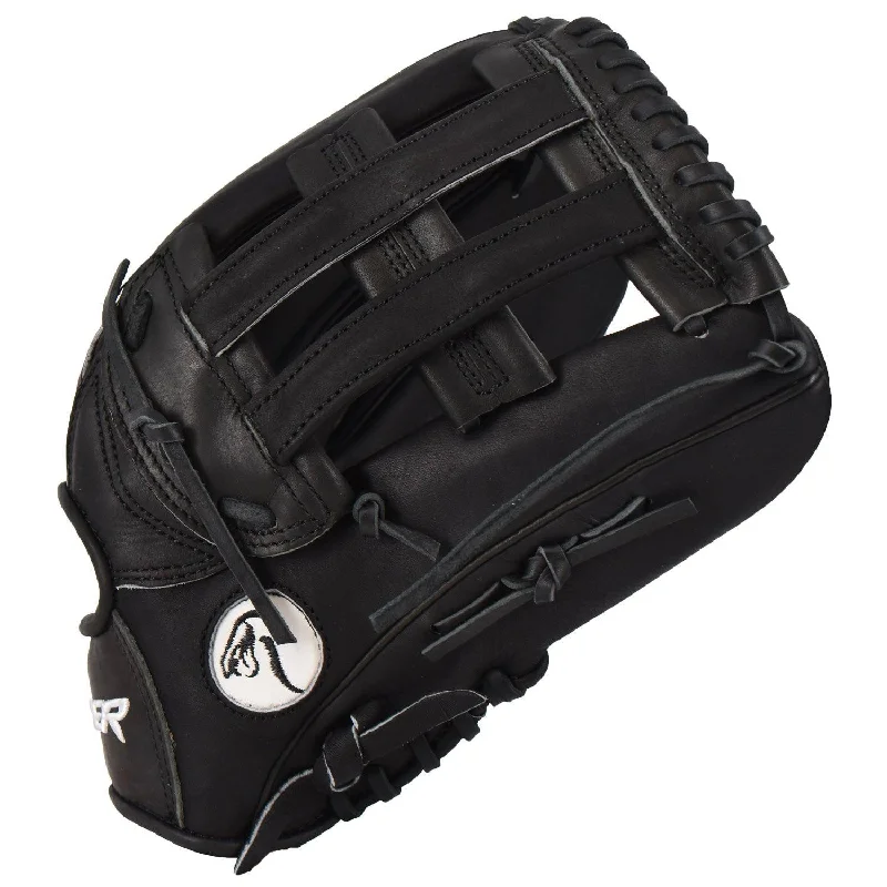 Viper Premium Leather Slowpitch Softball Fielding Glove  Game Ready Edition - VIP-H-SL-BLK-001