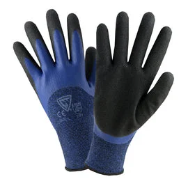 West Chester 13 Gauge Latex Work Gloves With Polyester Liner And Rib Knit Cuff