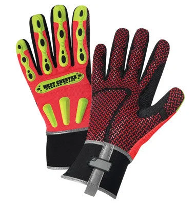 West Chester Synthetic Leather And Spandex Mechanics Gloves